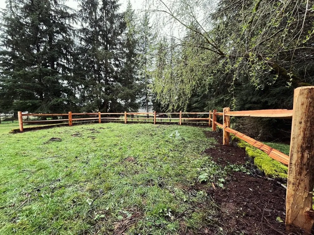 Reliable chain link fencing for homes in Everett, WA by Emerald Oasis Construction