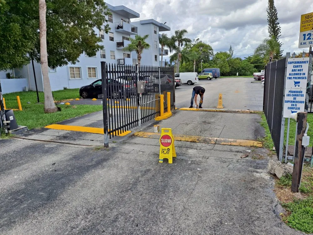 Reliable fence installation for homes in Miami, FL by Enos Solutions