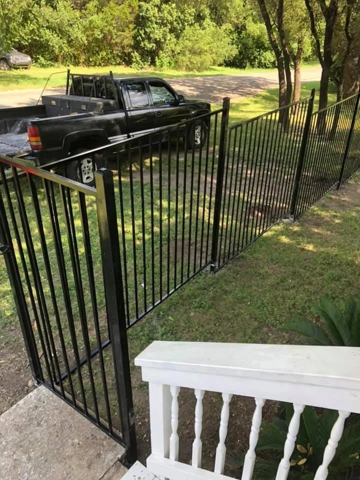 Professional fence installation in Austin, TX by Evans Services