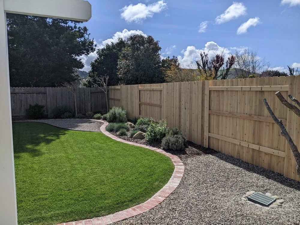 Quality fence installation for homes in Lompoc, CA by Evolution Landscaping