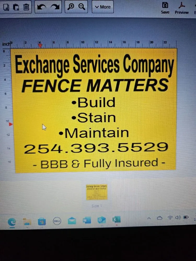 Local wood fence service in Temple, TX by Exchange Services