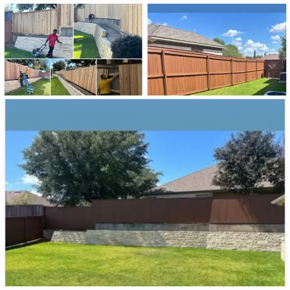 Top-rated vinyl fence installation in Temple, TX by Exchange Services