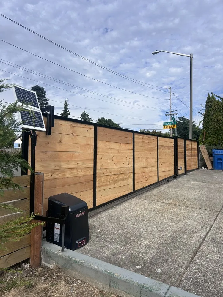 Local chain link fencing for homes in Beaverton, OR by Express Automatic Gates