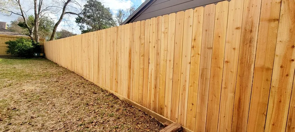 Top-rated wood fence service in Spring, TX by Feeser Construction