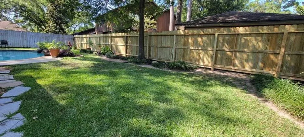 Affordable fence repair in Spring, TX by Feeser Construction