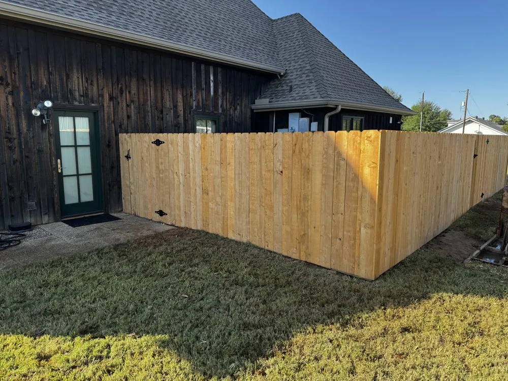 Professional chain link fencing for homes in Longview, TX by Fence Masters