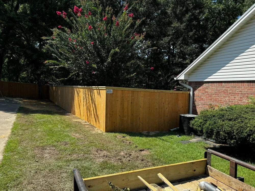 Expert fence installation in Longview, TX by Fence Masters