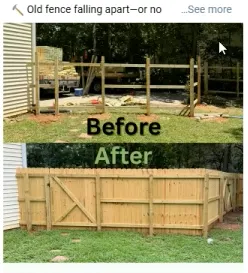 Professional wood fence service for homes in Tomball, TX by Fenceit