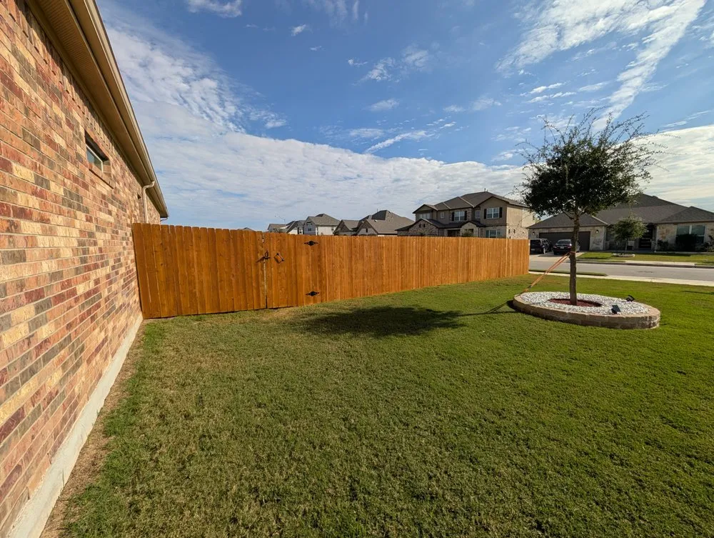 Professional fence installation for homes in Austin, TX by FenceMaxx
