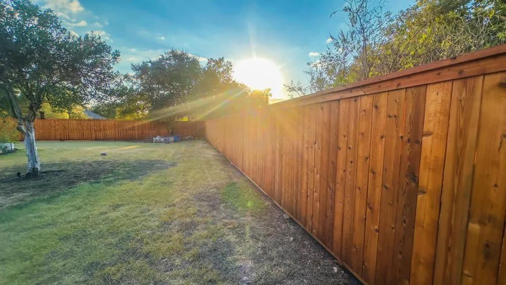 Local wood fence service for homes in Buda, TX by Fencetex