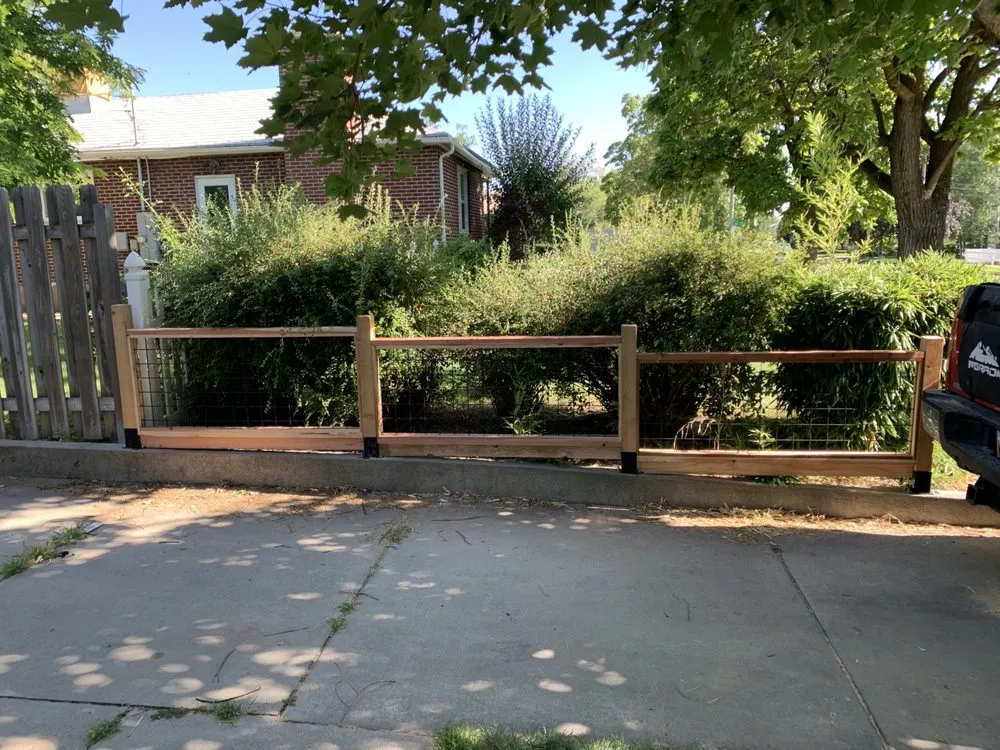 Professional vinyl fence installation in Provo, UT by Fencewise