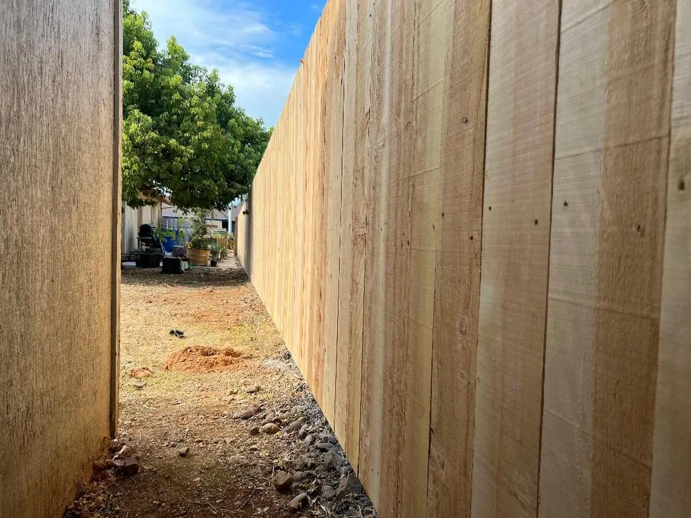 Reliable wood fence service for homes in Redding, CA by Fencing Redding