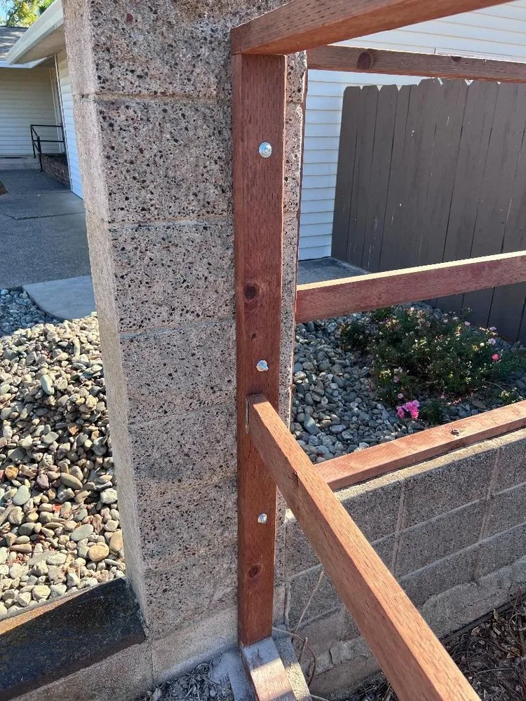 Local vinyl fence installation in Redding, CA by Fencing Redding