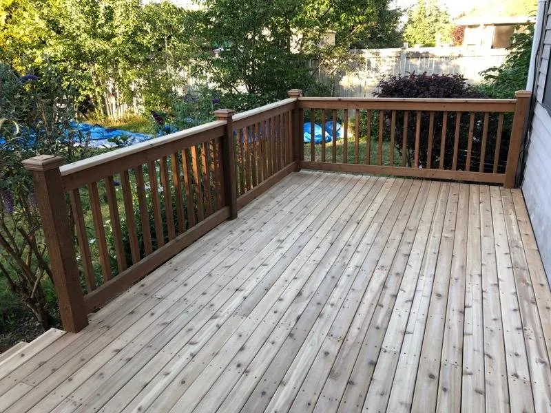 Quality fence installation for homes in Everett, WA by Final Cut Construction