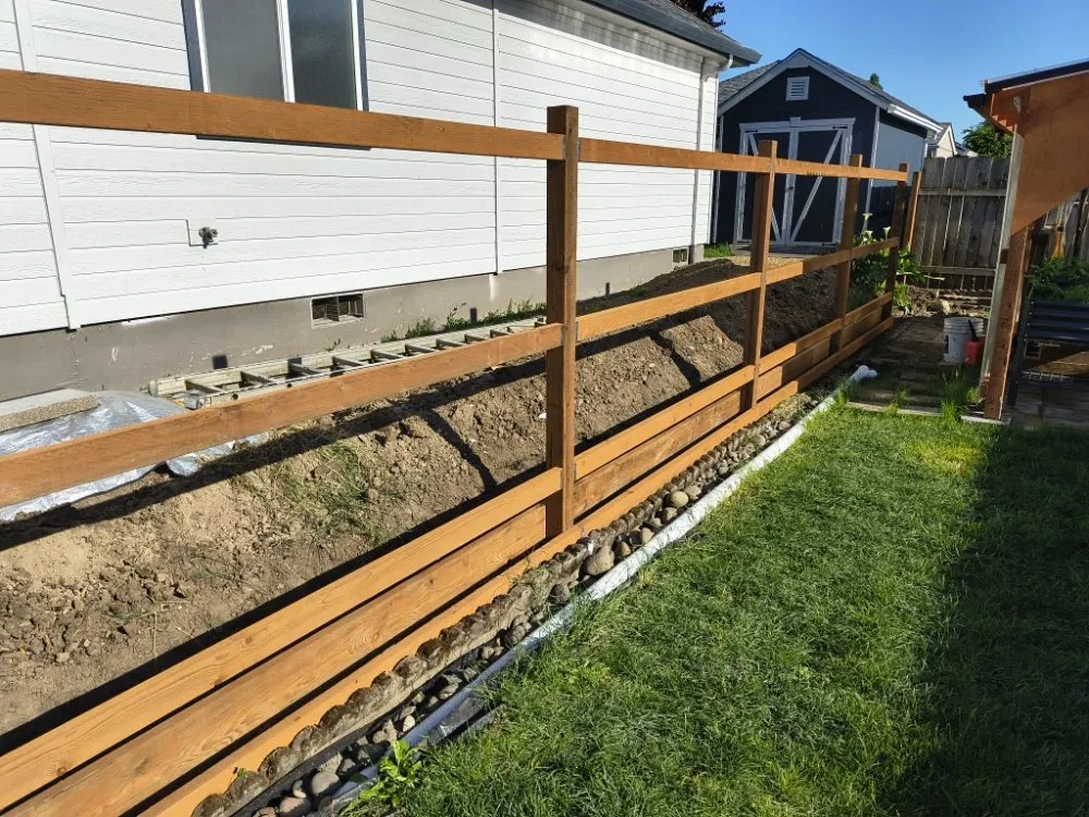 Trusted fence installation for homes in Springfield, OR by Five Seasons
