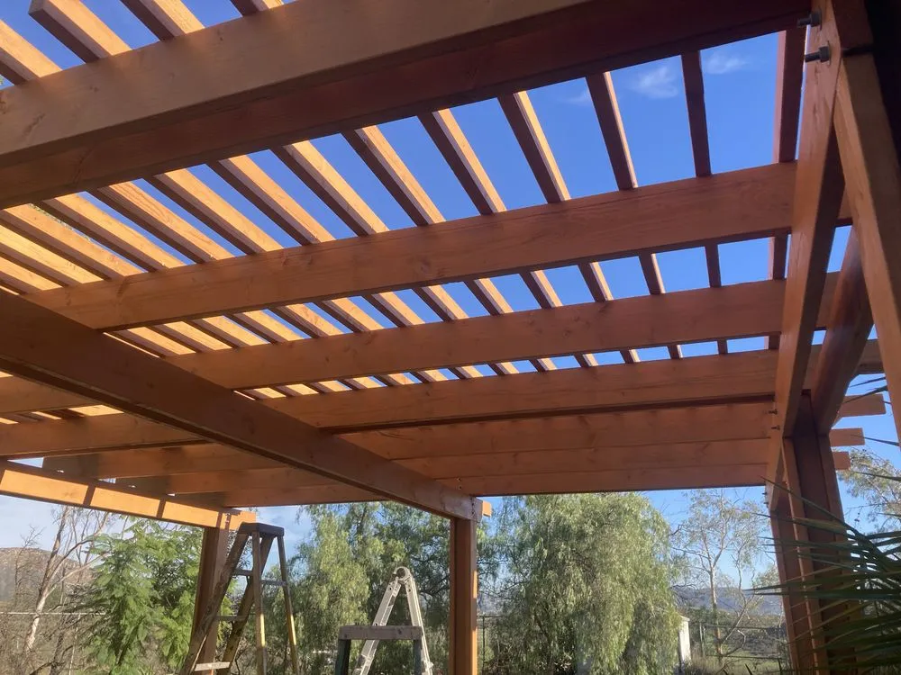 Quality wood fence service for homes in Temecula, CA by Freeman Carpentry