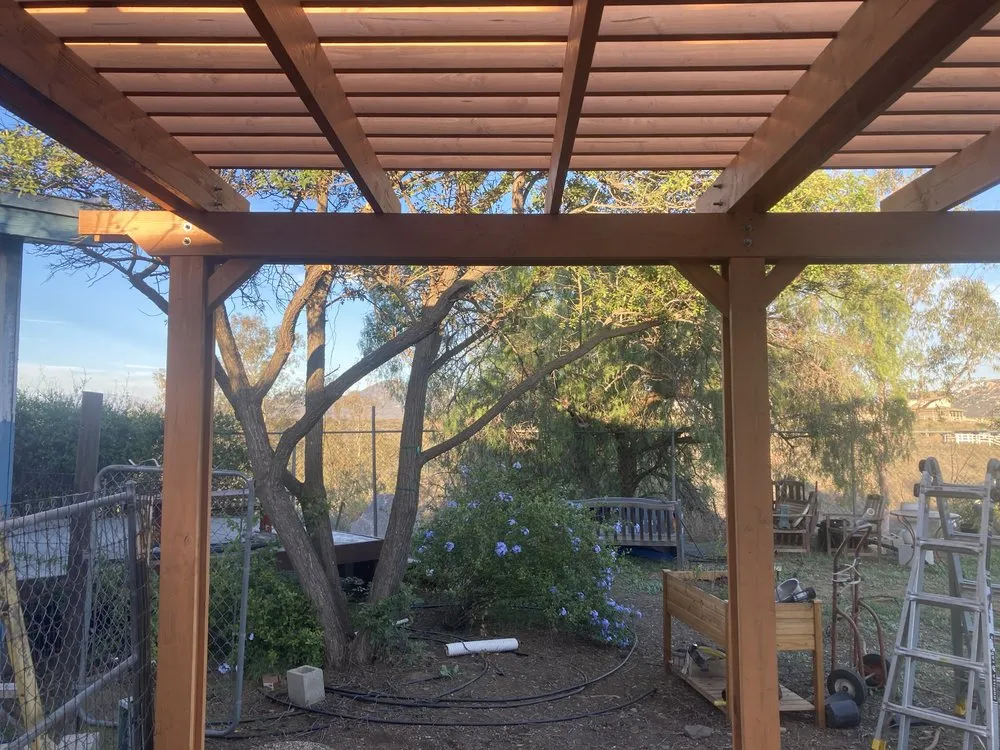 Professional wood fence service for homes in Temecula, CA by Freeman Carpentry