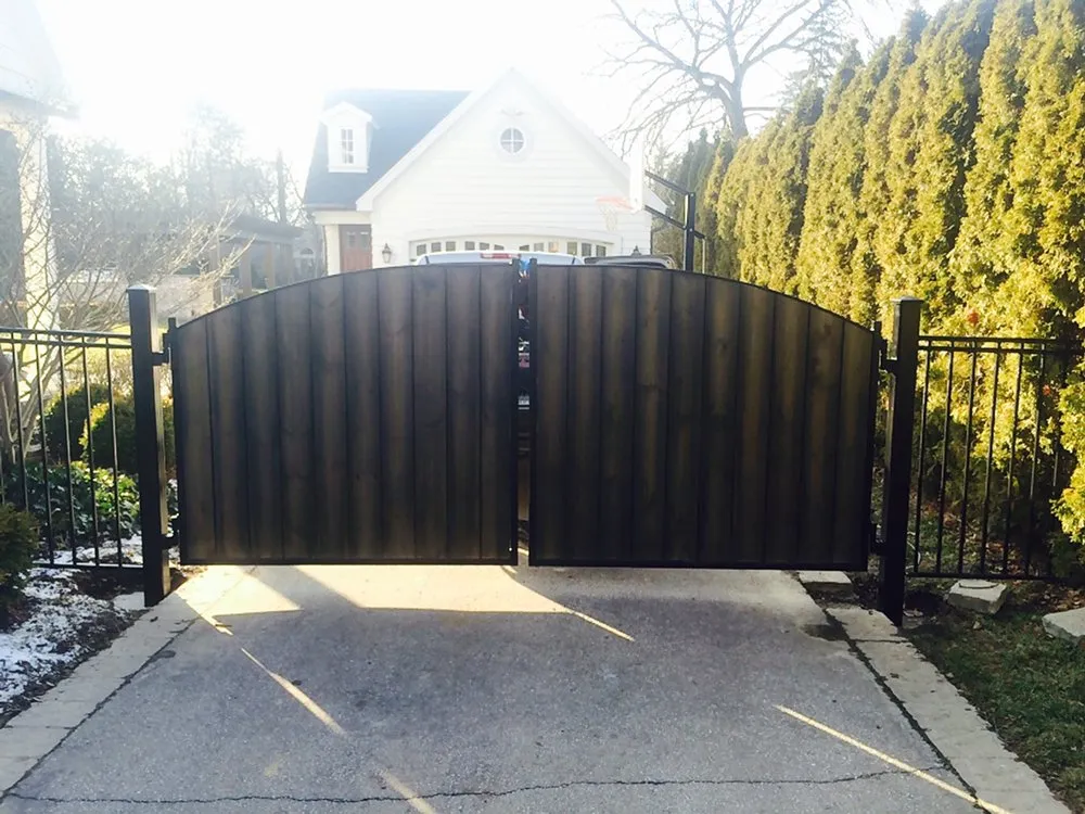 Trusted wood fence service for homes in Flint, MI by Gate Logic