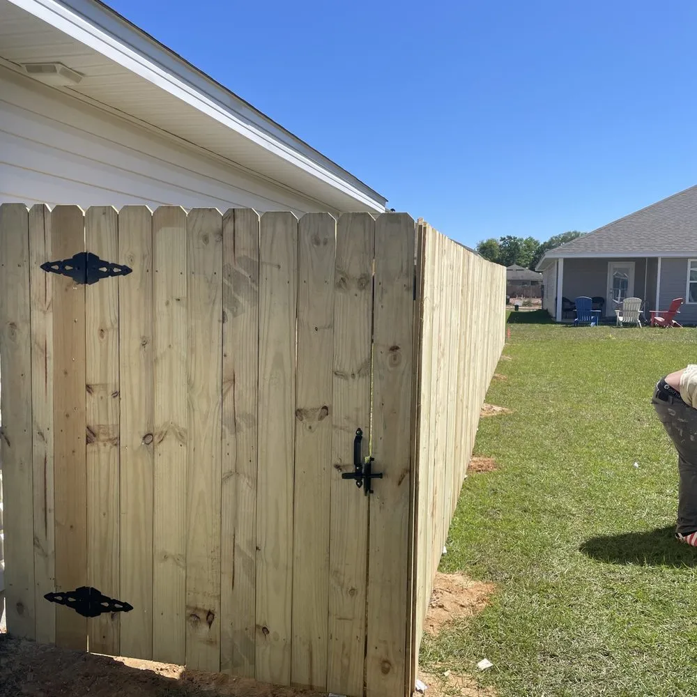 Affordable wood fence service in Pace, FL by Gilliand Enterprises