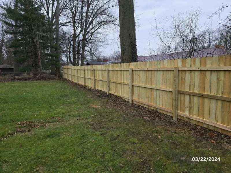 Top-rated vinyl fence installation for homes in Boardman, OH by Gram Construction
