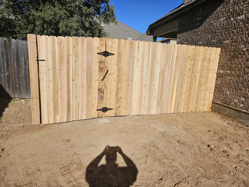 Local vinyl fence installation in Temple, TX by Guarded Gates