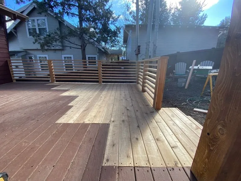 Quality wood fence service in Bend, OR by High Pine Construction