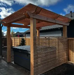 Professional privacy fencing in Bend, OR by High Pine Construction