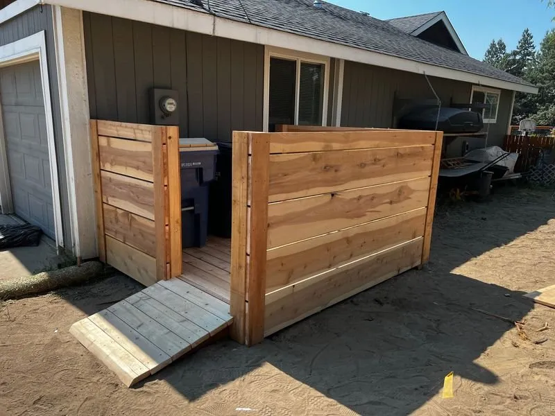 Reliable vinyl fence installation experts serving Bend, OR - High Pine Construction