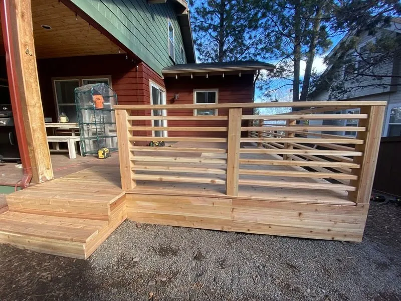 Professional chain link fencing for homes in Bend, OR by High Pine Construction