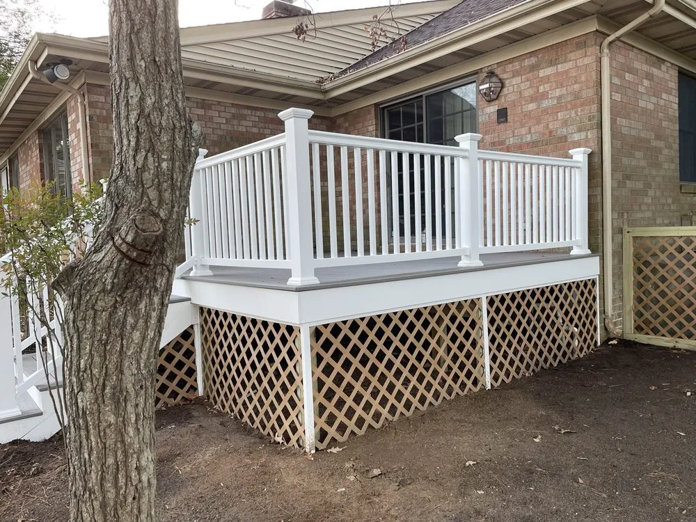 Professional vinyl fence installation service in Gloucester, VA - Hogge’s Carpentry