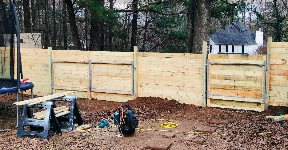 Affordable chain link fencing for homes in Birmingham, AL by iConstruct