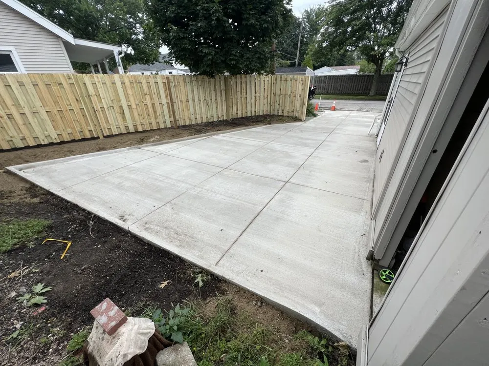Trusted wood fence service for homes in Brook Park, OH by Infinity Construction