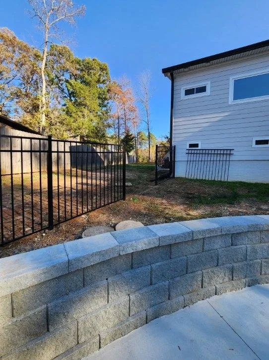 Quality fence installation in Denver, NC by Infinity Pool Construction