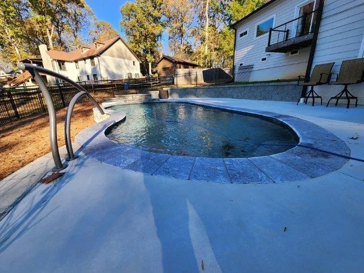 Quality privacy fencing for homes in Denver, NC by Infinity Pool Construction