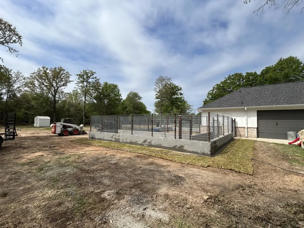 Trusted chain link fencing for homes in Iola, TX by JBlakeley Construction