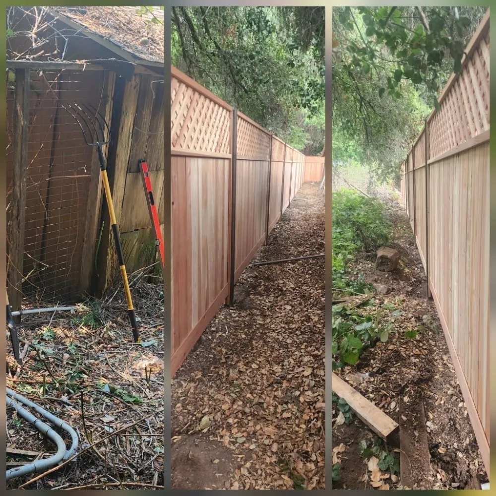 Trusted vinyl fence installation service in Freedom, CA - JC Constructions