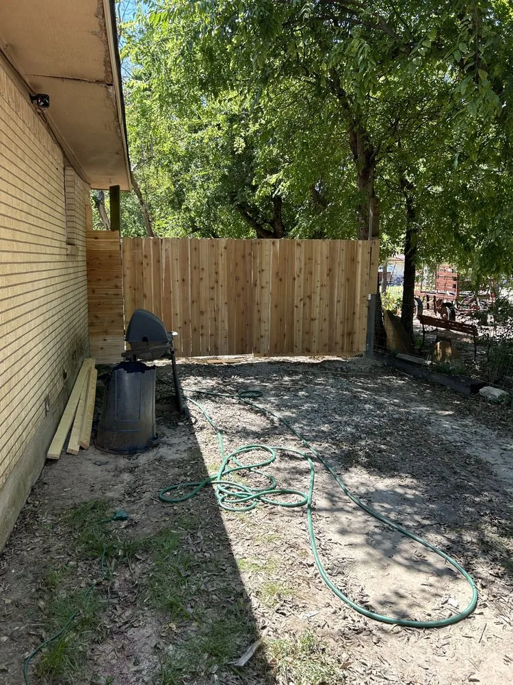 Trusted fence installation for homes in Terrell, TX by JJMM Small Projects