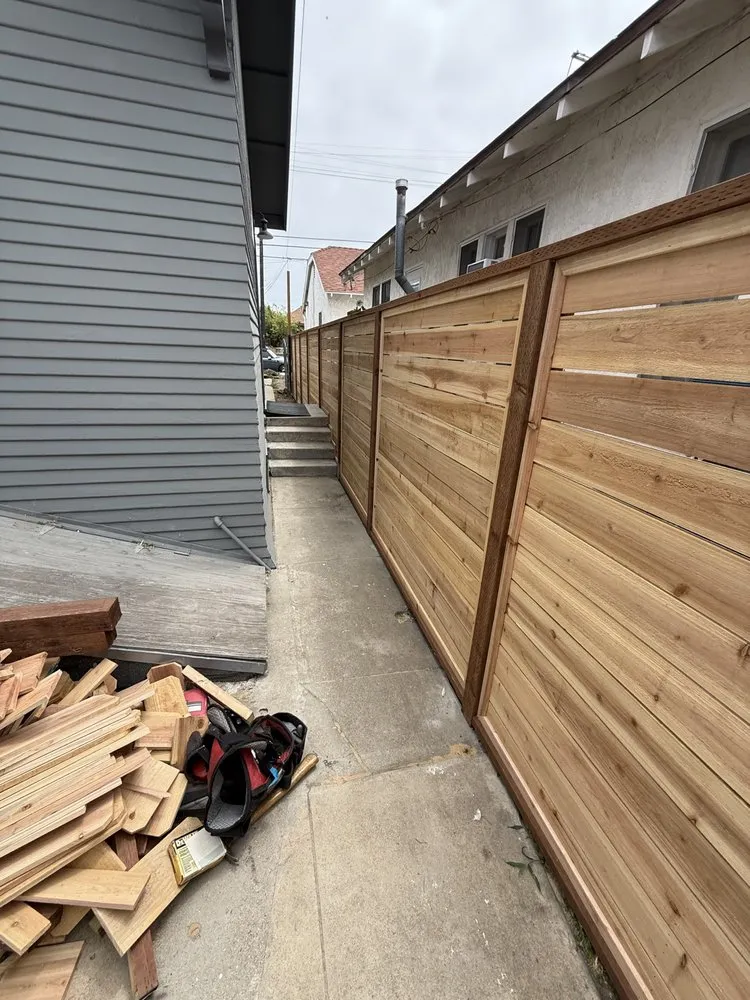 Affordable fence repair for homes in Paramount, CA by Jonathan Framing