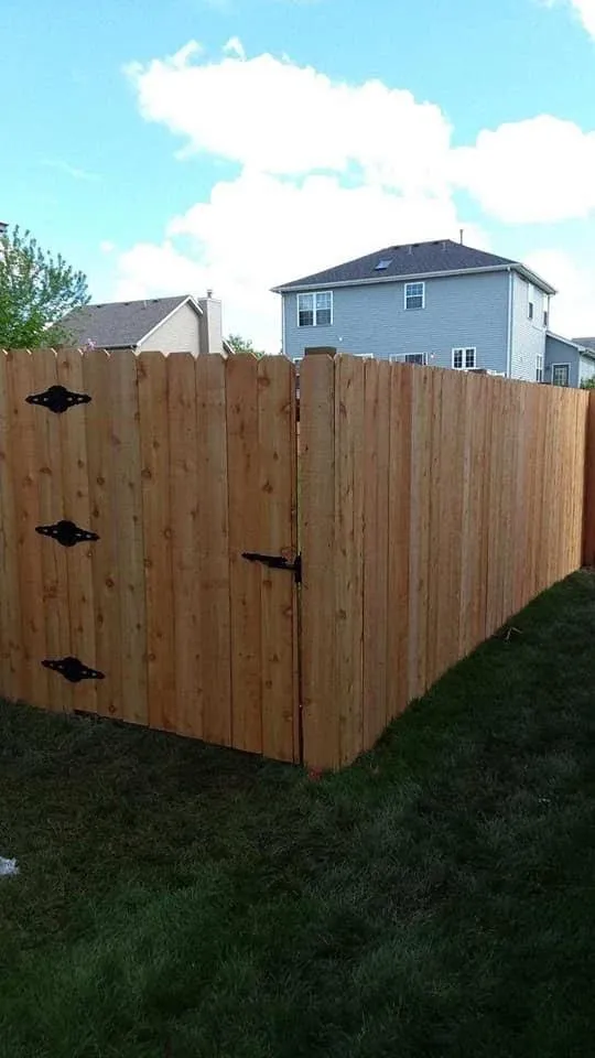 Quality wood fence service experts serving Dekalb, IL - LFC