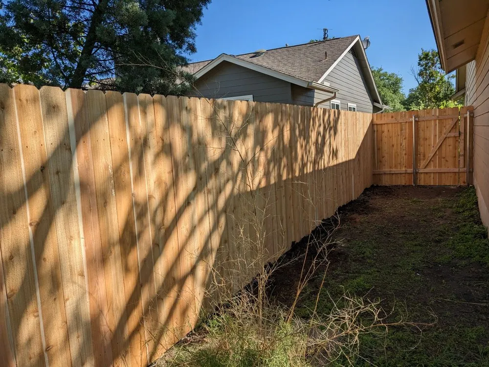 Reliable fence installation for homes in Austin, TX by Liquid Contracting