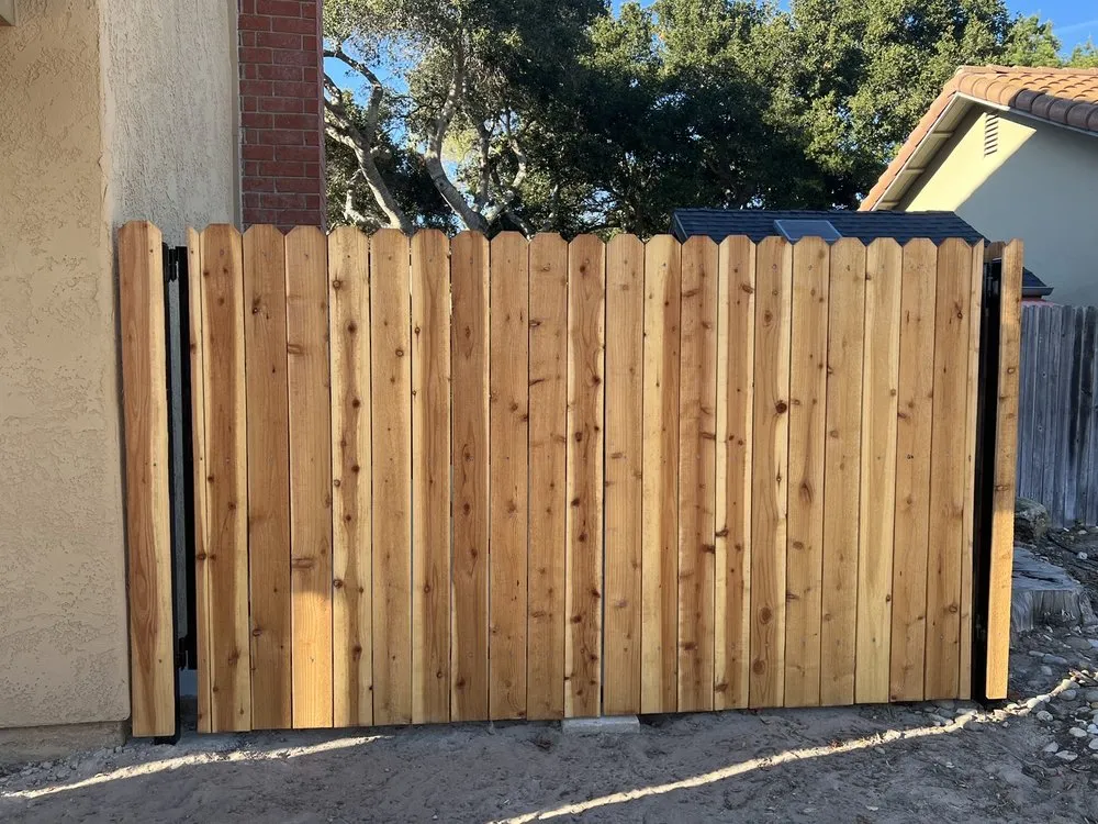 Expert wood fence service for homes in Lompoc, CA by Litwiler Construction