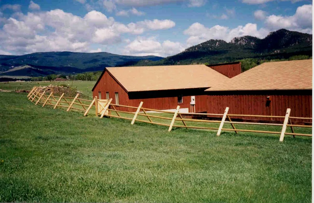 Reliable privacy fencing for homes in Clancy, MT by Marks Miller Post & Pole