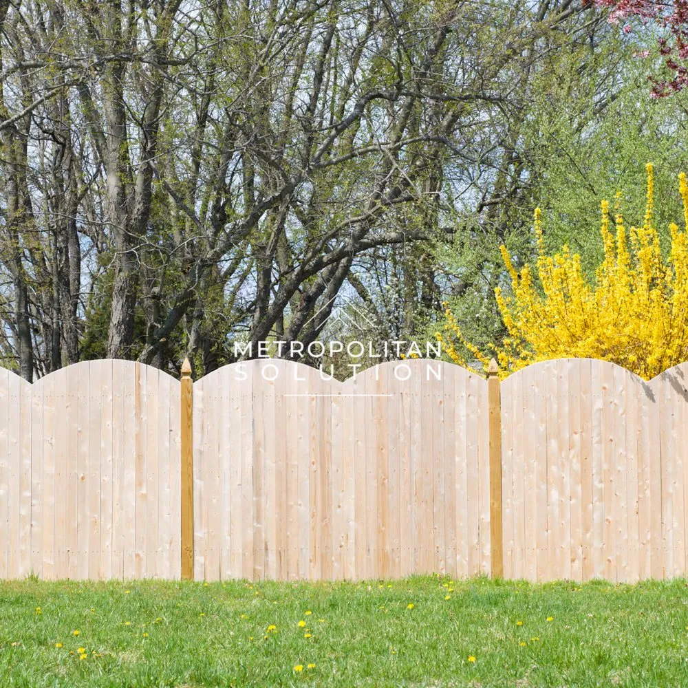 Trusted vinyl fence installation in Katy, TX by Metropolitan Solution