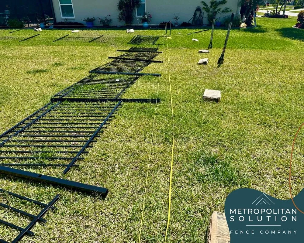 Trusted fence installation for homes in Katy, TX by Metropolitan Solution