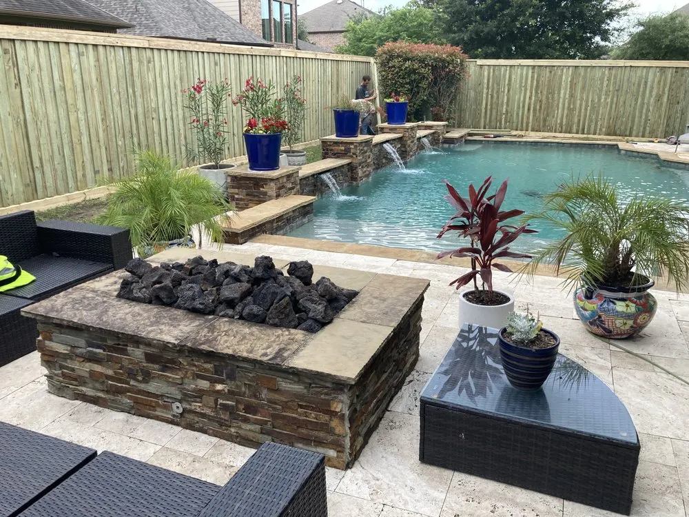 Professional chain link fencing for homes in Tomball, TX by Mountain Development