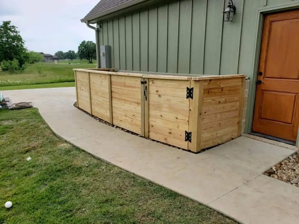 Quality wood fence service for homes in Bryan, TX by Mr. Fix It
