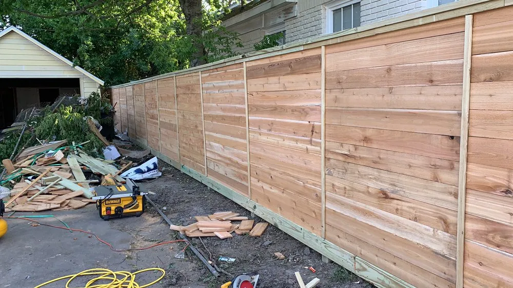 Professional wood fence service experts serving Richmond, TX - MT Services