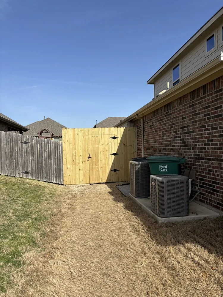 Quality fence installation for homes in Irving, TX by Multi Lands Services