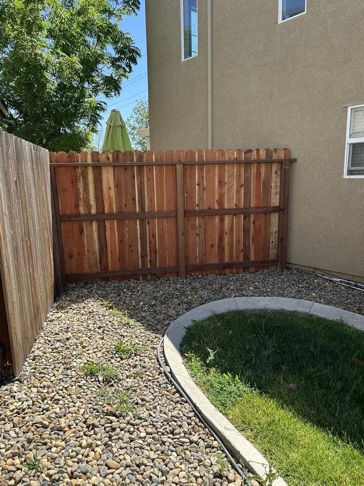 Affordable wood fence service in Modesto, CA by MV Solid Fencing