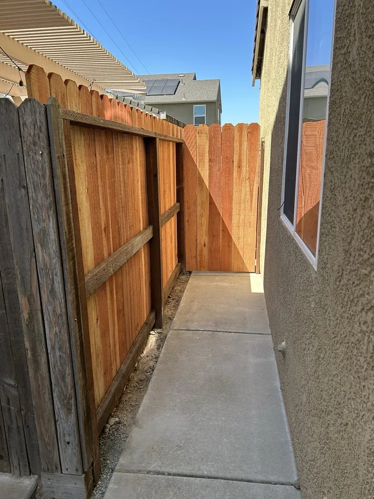Professional wood fence service experts serving Modesto, CA - MV Solid Fencing
